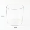 Caja de flores de cristal transparente acrílico floristería materiales para flores caja de regalo para flores de plástico totalmente transparente ventas directas de fábrica