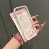 Funda de Teléfono de Acrílico Jelly Simple de Color Sólido Dopamina 2 en 1 para Apple 1615promax Funda Protectora