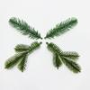 Pino de Norfolk Agujas de Pino Ramas de Pino Artificiales Planta Simulada Tridimensional Accesorios Decoración de Árbol de Navidad Ramas Flores Artificiales