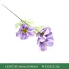 Flores artificiales moradas personalizadas para bodas, decoración de hoteles, paisajismo, caminos florales decorativos, paredes de flores, flores falsas, arreglos florales de plástico
