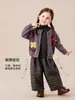 9.22 Lançamento Amira Moda Infantil 2026 Inverno Novo Estilo Calças Casuais Infantis Peça Única 14% de desconto Frete Grátis