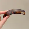 Presilha Banana Dongdaemun Coreana Presilha de Cabelo Toque de Luxo Grampo de Cabelo Versátil Presilha de Nuca Presilha de Cabelo Presilha Vertical Presilha Reta