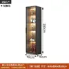 Armário de exposição com porta de vidro para miniaturas, adequado para sala de estar de casa, brinquedos de blind box, modelos Lego, itens decorativos, estante, armário de vinho, uso comercial