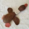 Juguete de peluche de ganso salvaje, perro mascota, juguete de peluche para aliviar el estrés, serie de animales, muñeco de peluche con sonido, juguete para moler resistente a los arañazos