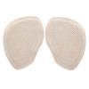 Almofada de Gel para Antepé de Sapatos de Salto Alto, Almofada de Meio Tamanho Antidor e Antiderrapante, Almofada para Antepé Macia e Confortável com Massagem de Partículas e Absorção de Choque