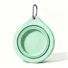 Suministros para Mascotas Tazón Plegable Portátil para Perros Tazón de Silicona para Gatos Tazón de Agua de Viaje Tazón para Beber al Aire Libre Universal para Gatos y Perros