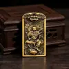 Placa de Cobre do Imperador Zhenwu de Fonte Original de Fábrica, Amuleto da Ordem dos Cinco Trovões para Homens e Mulheres, Pingente Portátil para Atrações Turísticas e Templos, Presentes Culturais e Criativos no Atacado