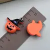 Acessórios de Resina Abóbora de Halloween Crânio Fantasma DIY Pulseira Colar Chaveiro Pingente Acessórios de Decoração de Halloween