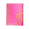 Carpeta para Partituras A4 Leihan, Gran Capacidad, Impermeable, Multicolor, para Organizar y Almacenar Partituras Musicales, Venta al por Mayor de Fábrica