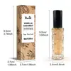 Ruoall Exportação Transfronteiriça Especializada em Frascos de Perfume Transparentes de 10ml Embalados em Inglês com Spray de Fragrância de Coco e Baunilha