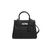 Bolso de Mano de Textura de Alta Calidad Estilo Francés para Mujer, Bolso Kelly, Nuevo Modelo 2026, Piel Suave, Gran Capacidad, Bolso Cruzado para Mujer