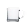Taza de cerveza Lemeiya para el hogar, gran capacidad, vidrio templado, lujo ligero, vaso de agua de alta gama con asa, vaso para cerveza y jugo