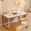 Escritorio de computadora de escritorio para el hogar simple y duradero, escritorio de oficina, mesa larga extragrande y engrosada, escritorio para sala de estudio, escritorio de escritura