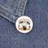 Broche con estampado de fantasma y gatito negro estilo Halloween europeo y americano, insignia de decoración de pin de dibujos animados de fantasma lindo