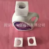 Tampa de garrafa de detergente líquido pressionando capa protetora cabeça de bomba espuma absorção de choque resistente à pressão formato de bico de pato embalagem de pérola de algodão