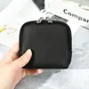 Bolsa de Monedas de Moda en Capas de Cuero Genuino Pulsera Collar Bolsa de Almacenamiento para Labiales Bolsita Multifuncional Versátil para Almacenamiento de Joyería Venta al por Mayor