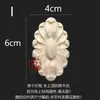 Tallado en madera de Dongyang apliques de esquina de madera maciza mini calcomanías redondas estilo europeo accesorios para muebles tallas decorativas para puertas de madera apliques de madera maciza