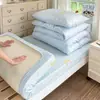 Novo Modelo Primavera e Verão 2026 13070 Algodão Puro Roupa de Cama Individual para Dormitório Estudantil Conjunto de Três Peças