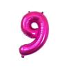 Globo digital delgado de 32 pulgadas para decoración de fiestas de cumpleaños infantiles, bodas y películas de aluminio.