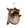 Bolso Cubo de Diseño de Nicho para Mujer 2025 Nuevo de Moda de Gama Alta Pequeño para el Trabajo Bolso Bandolera de Lona