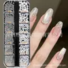 Popular Transfronterizo Resina para Uñas Lazo Cinta Abs Forma Especial Perla Corazón Durazno Estrella de Cinco Puntas Cadena Pinzas Set