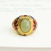 Aiyu Jade Natural de Hetian Anel Água Clara Anel de Jade Vintage Fábrica Atacado Dropshipping S3083001