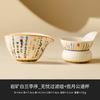 Fabricante de Colador de Té Cerámico Lanting Xiu, Filtro de Té, Filtro de Burbujas Blanco de Mineral de Roca, Accesorios para Juegos de Té, Separador de Agua de Té, Separador de Té
