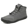 Nuevos zapatos de algodón gruesos de suela gruesa para otoño e invierno, para hombre y mujer, cómodas botas de nieve cálidas para exteriores con forro de felpa y zapatos de algodón casuales engrosados