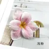Cabezas de Flor de Lirio Simuladas de Doble Pétalo de Colores Kit de Materiales para Accesorios de Cabello DIY Pasador de Flor Artificial Accesorios Kit de Materiales Pared de Flores de Boda Pequeños Adornos
