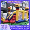 Parque Infantil Inflable Comercial para Uso en Exteriores, Plegable Portátil de Montaje Rápido, Resistente a los Rayos UV