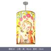 Estilo chino moda nacional Lámpara de araña linterna de la Ópera de Pekín Estilo nacional pasillo restaurante de hot pot Cadena de luces comedor exterior impermeable lámpara decorativa