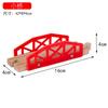 Pista de Tren de Madera para Niños Versátil Construcción Muñeca Niños y Niñas Juguetes Educativos Puesto Callejero Bloques de Construcción Venta al por Mayor Años de Edad
