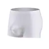 Oferta Especial de Liquidación Aleatoria Bala Separada Ropa Interior para Hombre Seda de Hielo Transparente Caja Escrotal Calzoncillos Tendencia Sexy