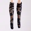 Calcetines de Juguete para Muñecas de Escala 1/6, Disfraz de Princesa, Calcetines Largos de Encaje Estilo Americano para Muñecas Sd Bjd Xinyi