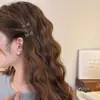Mini Pinza para el Cabello Lazo Corazón Pedrería Flequillo Lateral Pinza Estilo Coco Pinza de Pico de Pato Accesorios para el Cabello para Mujeres Sensación de Alta Gama