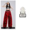 Ropa de Baile Jazz para Niñas Ropa de Grupo Femenino para Actuación de Baile en Escenario Traje de Hip-Hop para Chicas de Jazz Ropa de Actuación Infantil Verano
