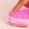 Pente de cabelo direto da fábrica com almofada de ar, pente massageador, pente de cabelo fofo de desenho animado, coração de menina, pente integrado de plástico, lote
