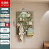 Estante para hilos de máquina de coser de panel perforado, estante de pared para almacenamiento de bolas de hilo, organizador de carretes de hilo con forma de pagoda, estante para herramientas
