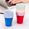 Copo descartável flor trombeta quatro cores copo pp copo plástico vermelho brinquedo de jogo para jardim de infância festa beerpong