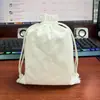 Bolsa de algodón con cordón, bolsa de algodón puro con cordón, productos para adultos, bolsa de almacenamiento de algodón mercerizado con cordón