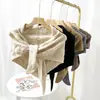 Cachecol triângulo de outono e inverno, xale de lã tricotado, cachecol externo feminino, cachecol, cachecol, versátil, dois xales vazados, capa