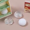 Juego de comida Baozi pellizcar música artefacto de descompresión pegamento de crema joyería DIY casera juguete de goma blanda accesorios de resina al por mayor