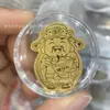 Pegatina de Teléfono de Oro Puro 999 para Riqueza Instantánea, con Adhesivo Trasero, Pegatina de Oro de 2mg, Regalo Promocional de Tienda de Oro para Transmisiones en Vivo