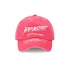 Gorra de Béisbol para Mujer, Estilo Coreano, Adelgazante, Marca de Moda Urbana para Parejas, Bordado de Letras, Suave Lavada, Gorra Superior para Hombre