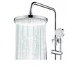 Chuveiro de Teto Superior, Chuveiro com Pressão Aumentada, Chuveiro Grande Único, Conjunto de Chuveiro para Banheiro