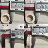 Cerámica de Alúmina al 95% Ojo de Cerámica Grande Anillo de Cerámica Grande Anillo de Cerámica de Óxido de Titanio Guía Resistente al Desgaste Piezas de Maquinaria Textil Fábrica