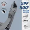 Guantes de Protección Solar para Mujer, Seda de Hielo Protección UV, Mangas Largas para Ciclismo y Bicicletas Eléctricas, Mangas de Verano Transpirables Finas para Conducir