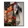 Adequado para Capa de Celular Samsung S26 S24Ultra Capa de Vidro de Natal M54 Borda Macia S23 Capa Protetora A70 Veado