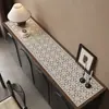 Mantel individual vintage estilo francés, impermeable y resistente al aceite, mantel para mueble de TV sin lavado, tapete para encimera, mantel para zapatero de entrada