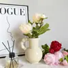 ¡Autorización! Flores Artificiales de Peonía de Alta Calidad con 2 Cabezas para Boda y Decoración del Hogar, Arreglos Florales y Exhibiciones de Flores Falsas